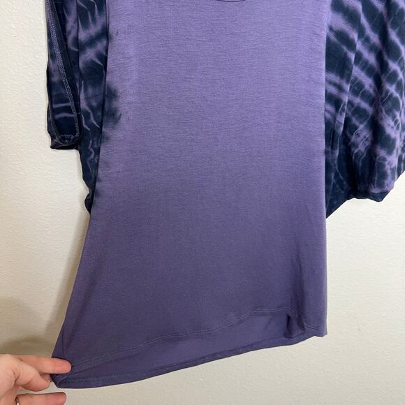Akiko Purple Cold Shoulder Top XS - Picture 4 of 9